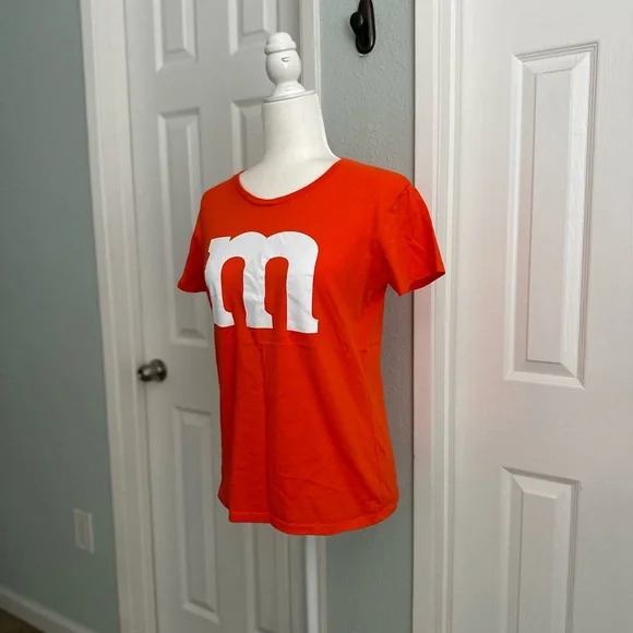 Orange M&M Tee - Size Medium - Picture 3 of 6